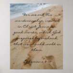 For we are His workmanship, - posters