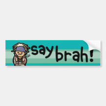for your surfmobile. bumper stickers