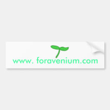 Foravenium Bumper Sticker
