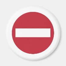 Forbidden ! fridge magnets