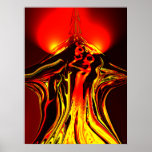 Forbidden Fruit Abstract Poster posters