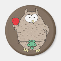 Forbidden Fruit Hoot Fridge Magnets