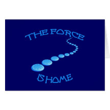 Force is Home Frisbee Cards