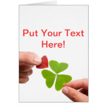 Forced Luck Greeting Cards