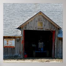 Ford Barn Poster/Print