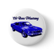 Ford:  Boss Mustang Buttons