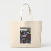 Ford Classic Vintage Hot Rod HDR Picture Photo T Tote Bags