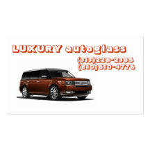 FORD-FLEX-2010-5OD-4, LUXURY autoglass, (313)22... Business Card Template