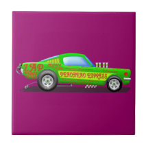 Ford Musttang Funny Car Tiles