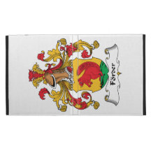 Forder Family Crest iPad Folio Cases