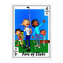 Fore of Clubs Invite