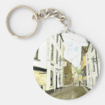 Fore St., Fowey Keychain