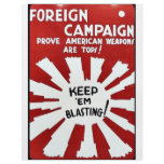 Foreign Campaign Prove American Weapons Are Tops Personalized Flyer