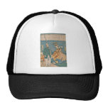 Foreign words  America by Ochiai, Yoshiiku Ukiyo Hat