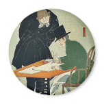Foreigners in Yokohama by Utagawa,Sadahide magnets