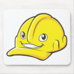 Foreman Engineer Yellow Hard Hat mousepads