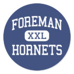 Foreman - Hornets - High School - Chicago Illinois stickers