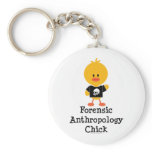 Forensic Anthropology Chick Keychain