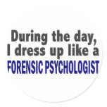 Forensic Psychologist During The Day Sticker