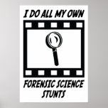 Forensic Science Stunts posters