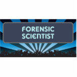 Forensic Scientist Marquee photo sculptures