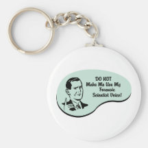 Forensic Scientist Voice Key Chains