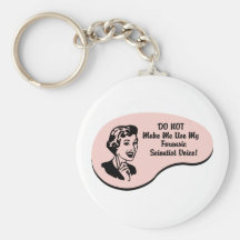 Forensic Scientist Voice Keychain