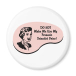 Forensic Scientist Voice magnets