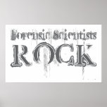 Forensic Scientists Rock posters