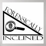 Forensically Inclined posters
