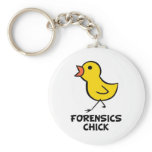 Forensics Chick keychains