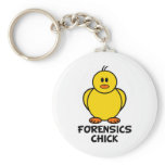 Forensics Chick keychains