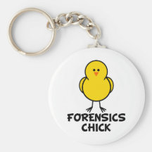 Forensics Chick Keychains