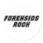 Forensics Rock stickers