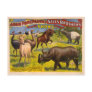 Forepaugh and Sells Wondrous Beasts Circus Poster Postcards