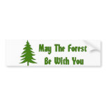 Forest Blessing bumper stickers