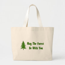 Forest Blessing Canvas Bags