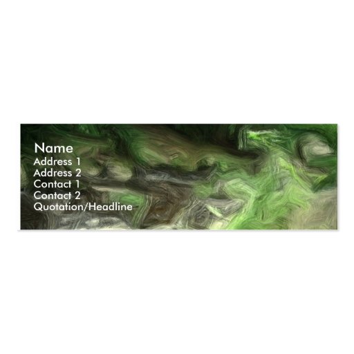 forest brook 2 business card template