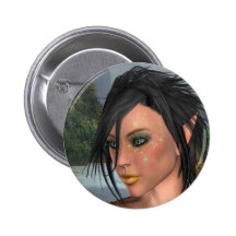 Forest Elf Button