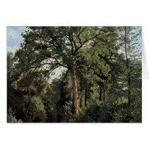 Forest Entrance At Ville D'Avray By Corot Jean-Bap Cards