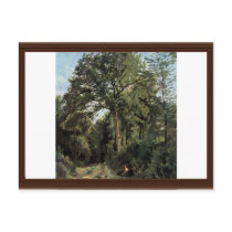 Forest Entrance At Ville D'Avray By Corot Jean-Bap Postcards