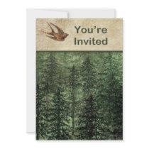 Forest for the Trees Invitation