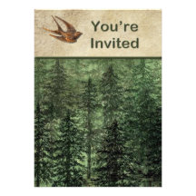 Forest for the Trees Invitation