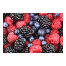 Forest Fruit Background Photographic Print
