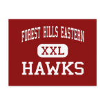 Forest Hills Eastern - Hawks - High - Ada Michigan postcards