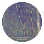 Forest In Pontaubert By Seurat Georges stickers