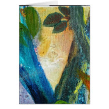 Forest of Life ,Alison's Leaves Card