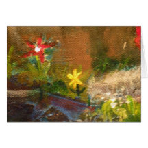 Forest of Life ,Kacie's Yellow Flower Card