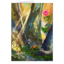 Forest of Life ,Karen's Cornflower Card