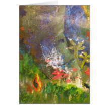 Forest of Life ,Martin's Forest Flower Card